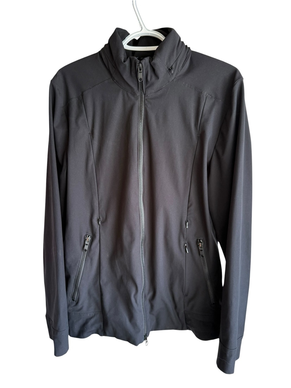 lululemon athletica Men's Black Lightweight Zip Jacket